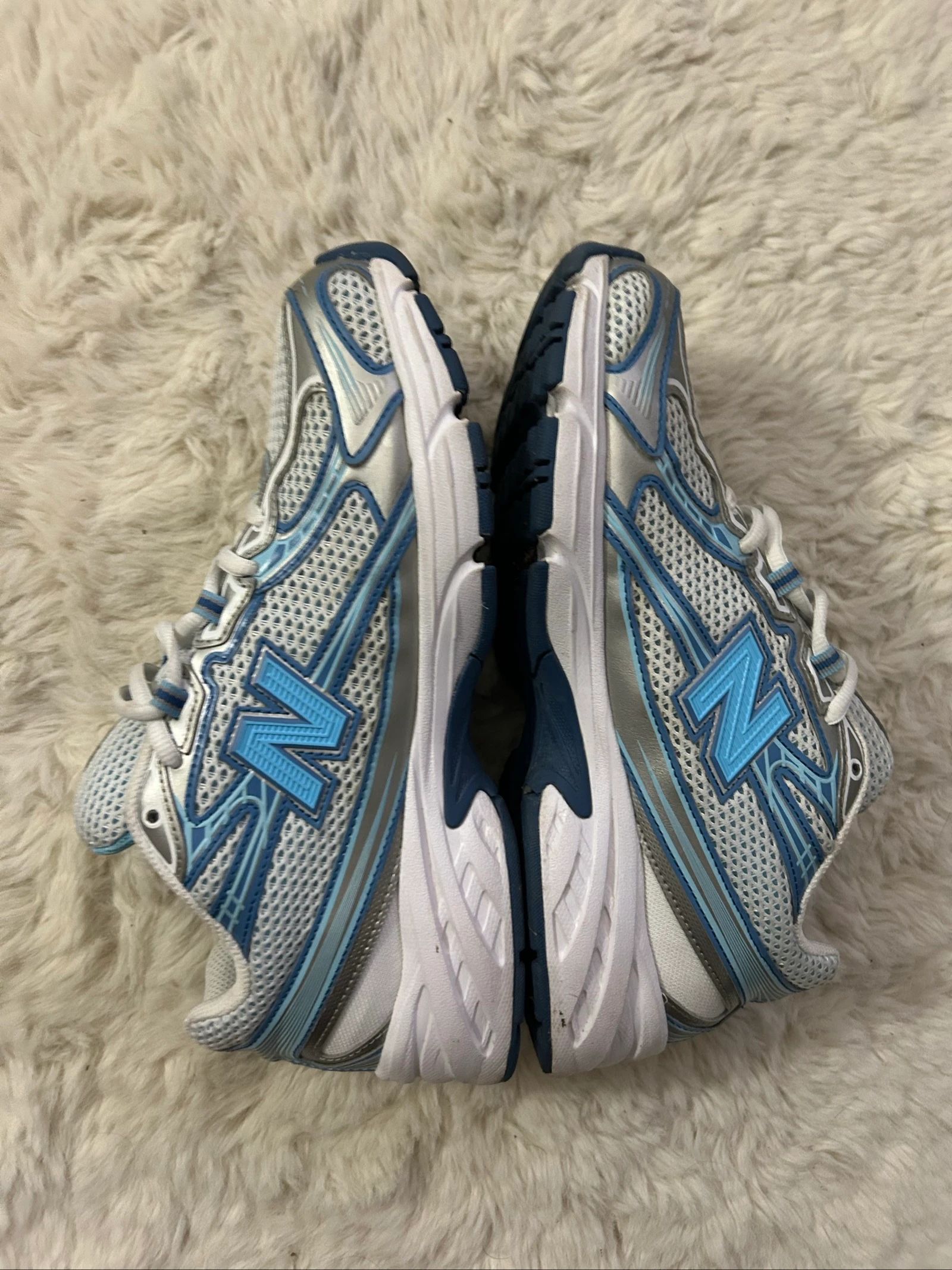 New balance 740, tamanho 42, branco, azul – photo 3